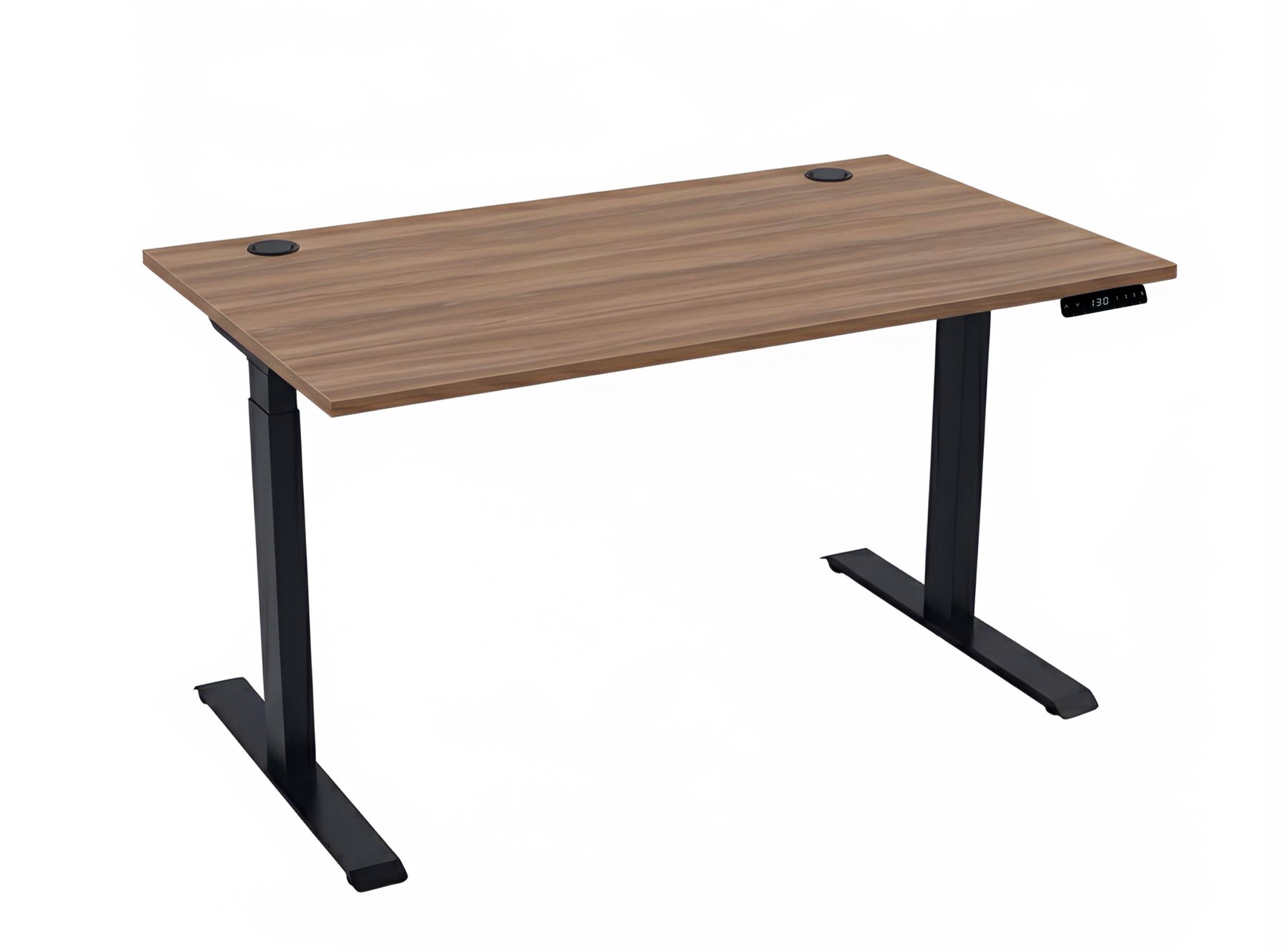 Стіл з електричним регулюванням, двомоторний 3-ступеневий, з двома заглушками, АЛМАНТ, 1600х800х638-1288 мм.